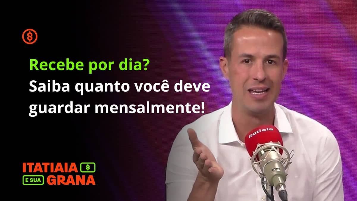 Recebe por dia? Saiba quanto você deve guardar mensalmente