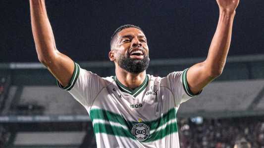 Diogo Oliveira marcou logo na estreia pelo Coritiba