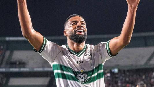Diogo Oliveira marcou logo na estreia pelo Coritiba