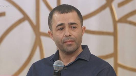 Diones da Silva no 'Encontro', da TV Globo