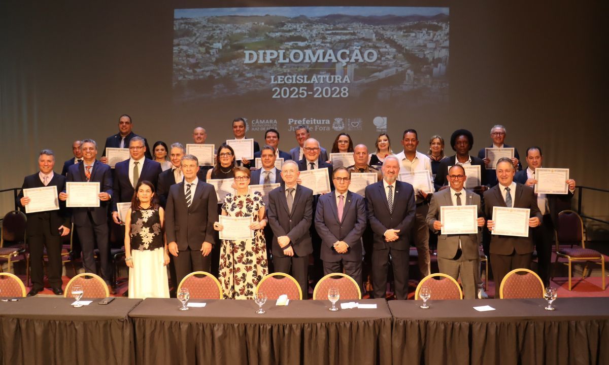 Vereadores eleitos serão empossados para Legislatura 2025-2028 em Juiz de Fora