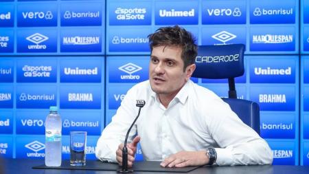 Diretor de futebol do Grêmio avalia confronto com o Cruzeiro na Copa do Brasil