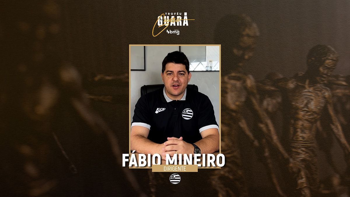 Troféu Guará Bmg 2024: Fábio Mineiro, do Athletic, é eleito melhor dirigente do futebol mineiro