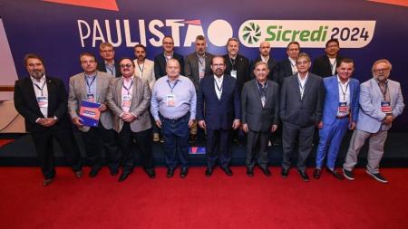 Dirigentes estiveram presentes no sorteio do Paulistão