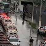 Homem faz mulher refém em ônibus na Grande BH