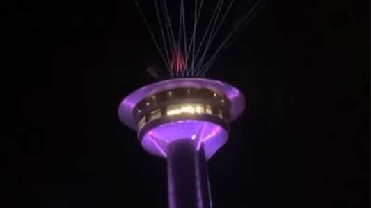 DJ realiza show direto de torre em Nova Lima, na Grande BH