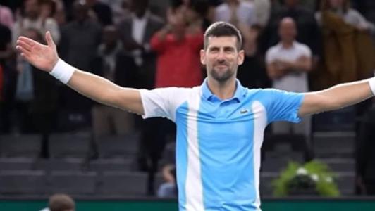 Djokovic em sua sétima conquista do Masters 1000 de Paris