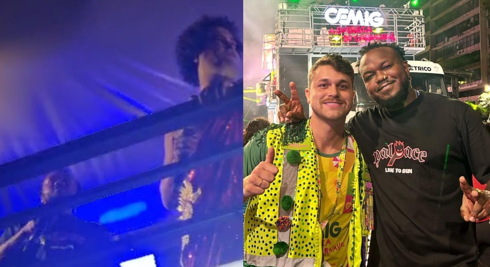 Carnaval BH 2024: Djonga sobe em trio elétrico e canta com o bloco 'Chama o Síndico'