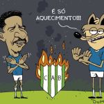 Charge do Duke | Cruzeiro vence Banfield em aquecimento para o Brasileirão