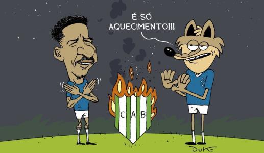 Duke ilustrou Cruzeiro 1 x 0 Banfield