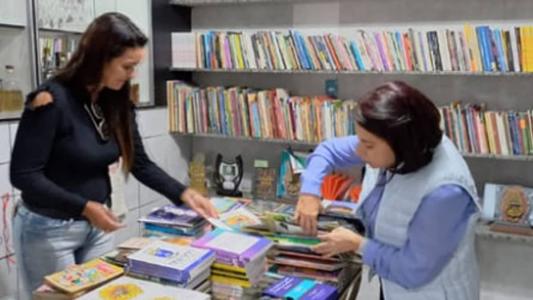 Doação de Livros acontece em Mariana