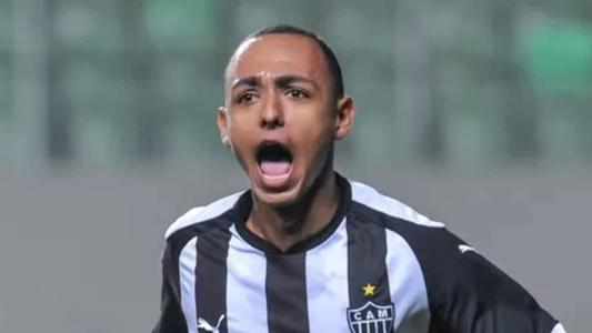 Dodô marcou gol do Atlético sobre o Palmeiras, no Pacaembu