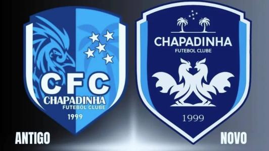 Dois escudos do Chapadinha têm referências a símbolos de Atlético e Cruzeiro