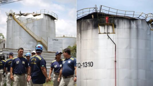 Dois funcionários são encontrados mortos dentro de tanque de combustível após explosão no RJ