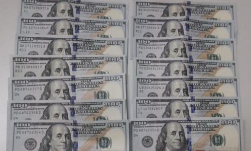 dolares apreendidos pf estrangeiros  UAI Juiz de fora - divulgação PF