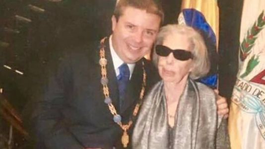 Dona Ilka e o filho, ex-governador de Minas e ministro do TCU Antonio Anastasia
