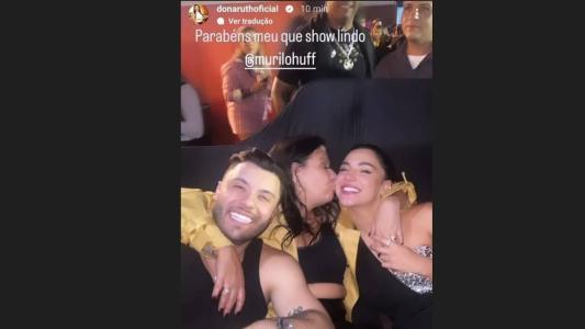 Dona Ruth, Murilo Huff e Gabriela Versiani