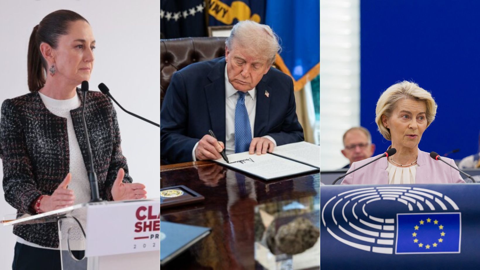 Após taxar Brasil, Donald Trump anuncia tarifa de 30% para o México e a União Europeia