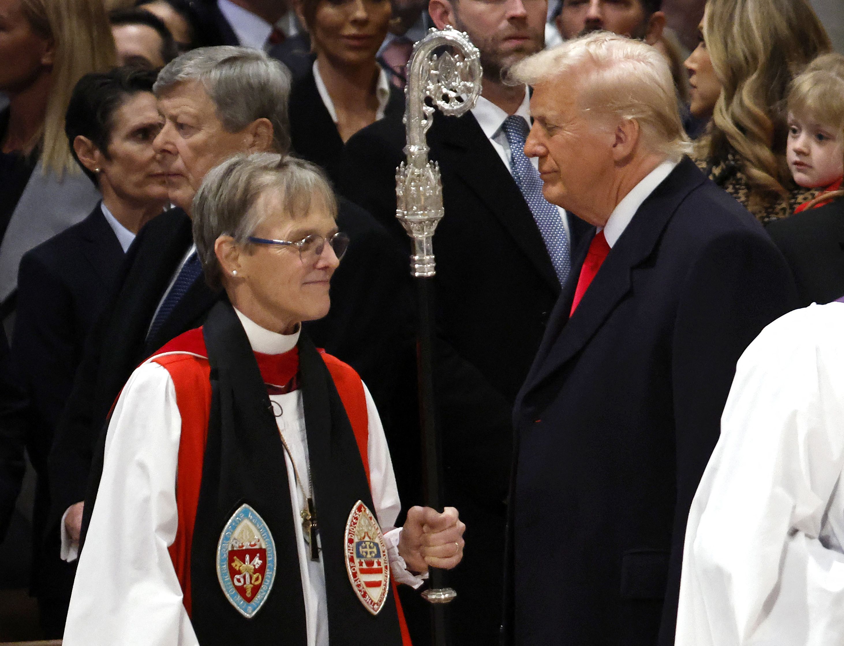 Donald Trump chama bispa de Washington de 'desagradável' e exige pedido de desculpas; entenda
