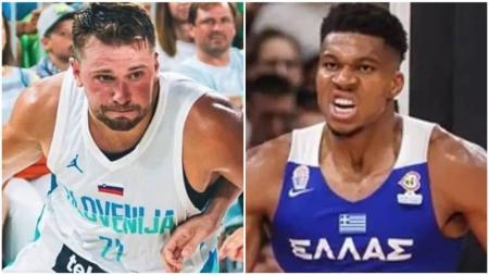 Doncic e Antetokounmpo podem se enfrentar em Pré-Olímpico