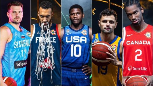 Doncic, Gobert, Edwards, Raulzinho e Gilgeous-Alexander são destaques de Eslovênia, França, Estados Unidos, Brasil e Canadá