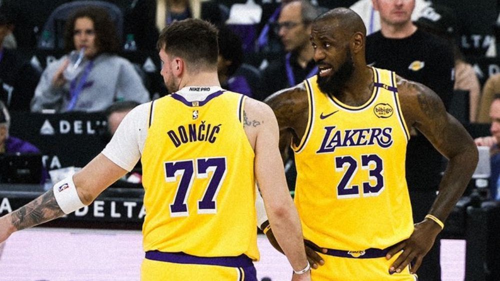 LeBron James e Doncic decepcionam, e Lakers perdem de penúltimo colocado na NBA