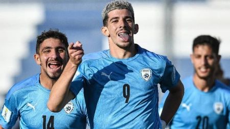 Dor Turgeman marcou o gol da vitória Israelense