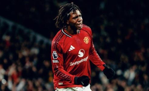 Dorgu em campo pelo Manchester United
