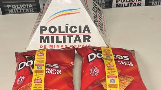 Doritos apreendido pela polícia