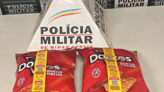 Doritos apreendido pela polícia