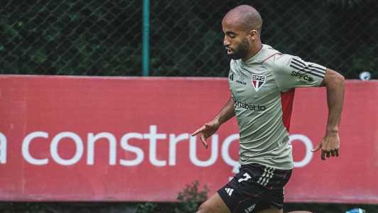 Dorival dá pistas sobre 'fico' de Lucas no São Paulo e explica ausência