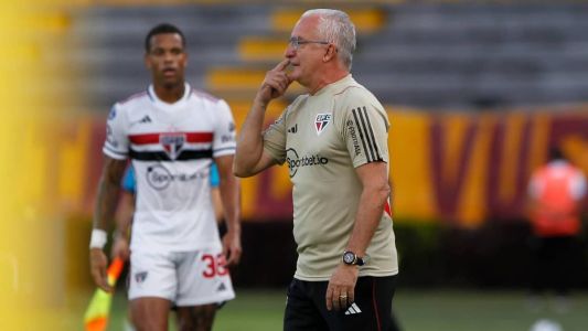 Dorival Júnior comandou o São Paulo no segundo empate consecutivo