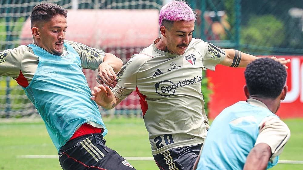 Dorival tem dúvidas para escalar São Paulo contra Athletico