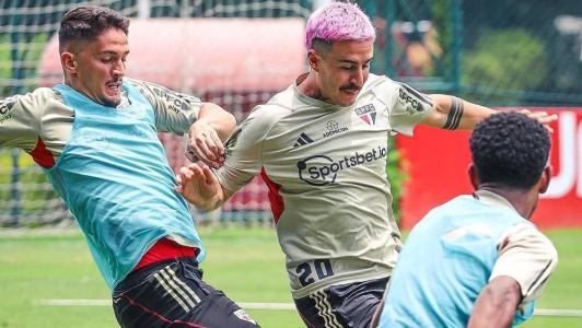 Dorival tem dúvidas para escalar São Paulo contra Athletico