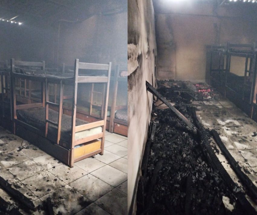 APAC do interior de MG é atingida por incêndio de grandes proporções; dormitórios foram destruídos