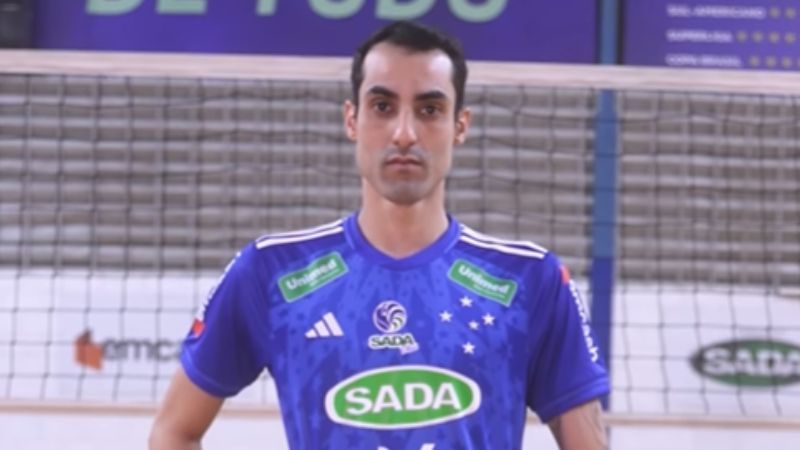Vôlei: Cruzeiro anuncia contratação de Douglas Souza, ponteiro campeão olímpico