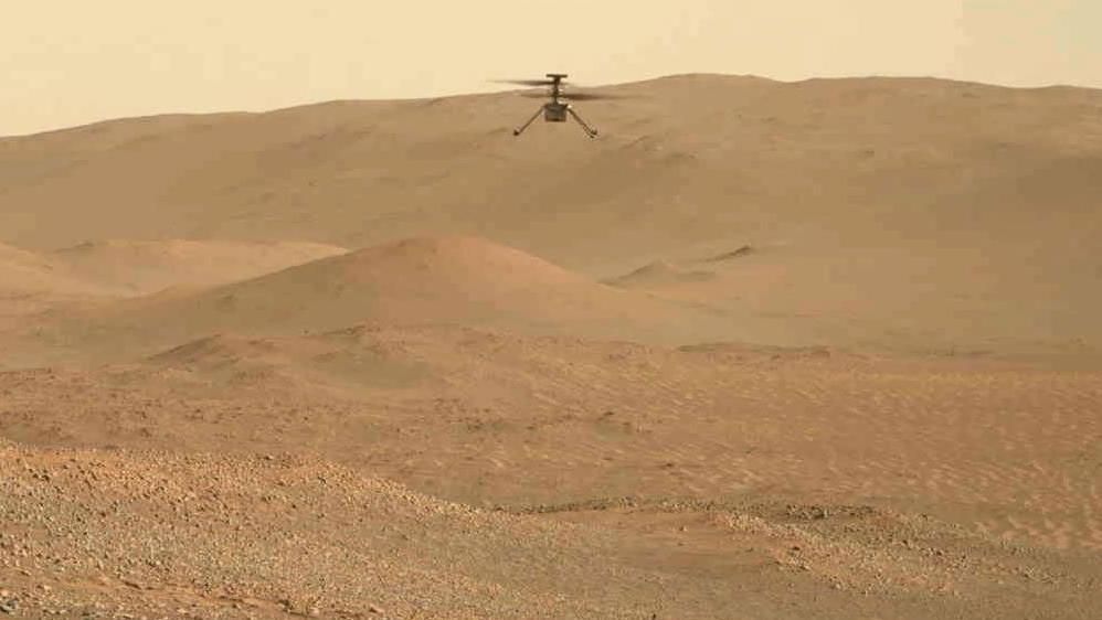 Nasa restabelece contato com helicóptero Ingenuity em Marte