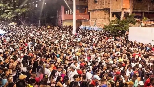 baile funk no Aglomerado da Serra