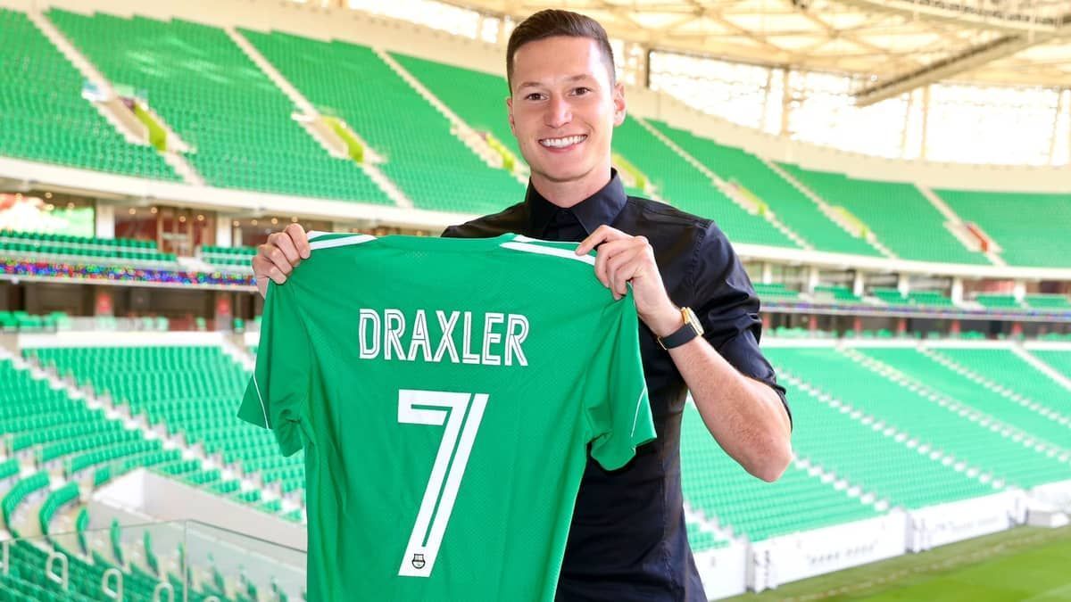 Clube do Catar anuncia a contratação de Julian Draxler, ex-PSG