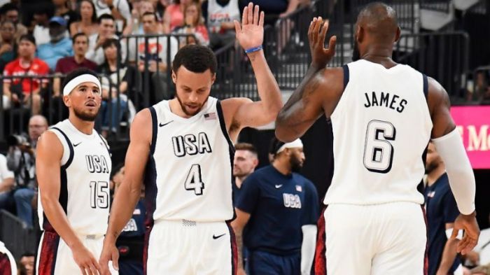 Devin Booker, Stephen Curry e LeBron James, convocados para disputa da Olimpíada com a Seleção Estadunidense
