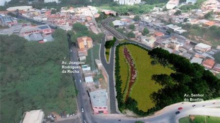 Obras de drenagem em Santa Luzia, na Grande BH