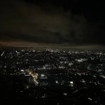 Chove forte na Pampulha, em BH, na noite desta quinta-feira (23)