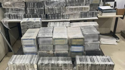 Droga estava armazenada em tijolos e armazenada em galpão clandestino