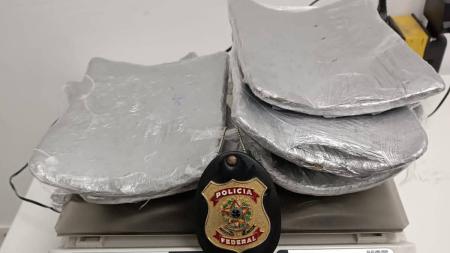 Droga foi apreendida pela Polícia Federal