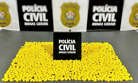 PCMG aprendeu cerca de 100 comprimidos da droga sintética conhecida como 'abacaxizinho' em Rio Pomba (MG)