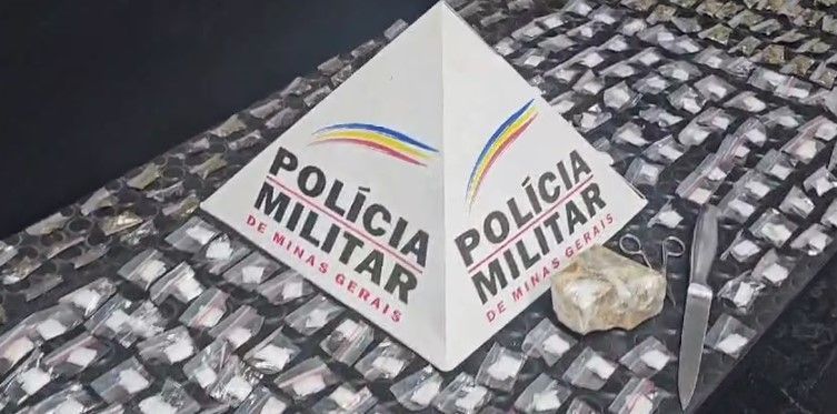 PM prende homem com haxixe e maconha no Centro de BH; droga abasteceria Carnaval