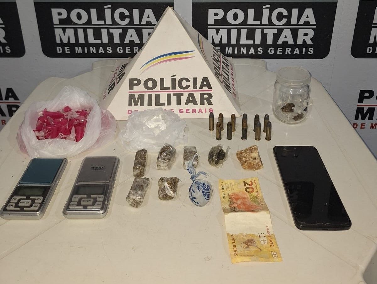 Homem é preso suspeito de tráfico no Cidade Nova em Santana do Paraíso