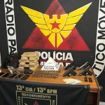 Polícia apreende armas e drogas no Novo Aarão Reis em reunião para planejar vingança