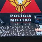 Polícia Militar prende três traficantes e apreende drogas e celulares no Barro Preto, em Mariana (MG)