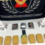 Cerco policial iniciado em Fabriciano prende homem com mais de 10 quilos de drogas